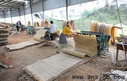 竹膠板廠家(中南神箭)編竹席、竹簾