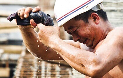 高溫施工工人-中南神箭