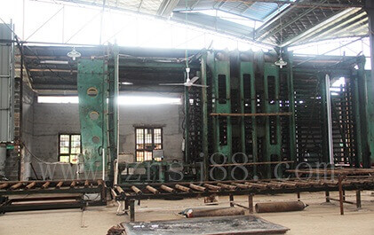 中南神箭18層全自動竹膠板生產(chǎn)線