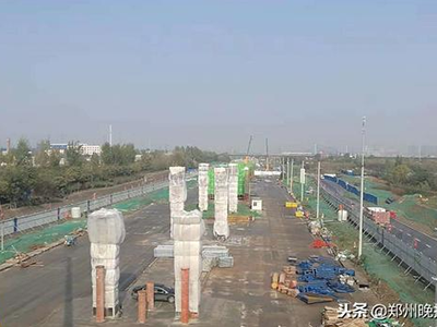 鄭州橋梁工地 鄭州橋梁工地
