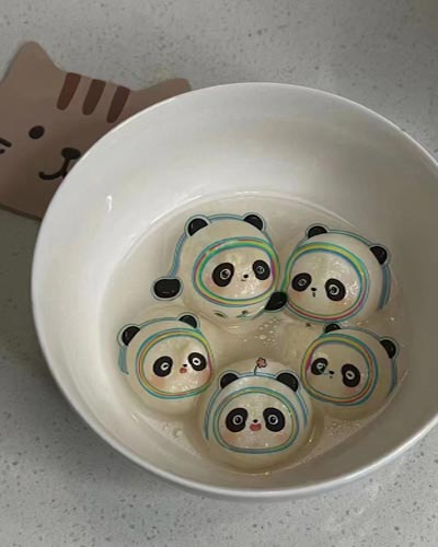 冰墩墩湯圓 冰墩墩湯圓