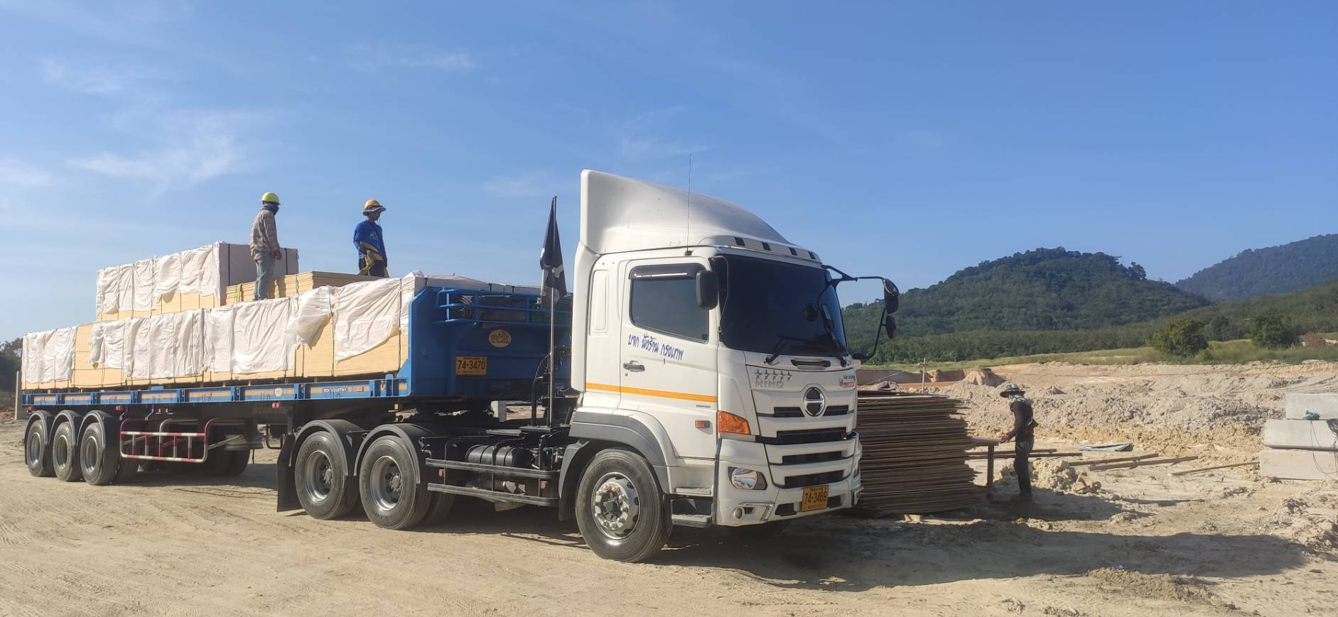 中南神箭·案例|泰國巴吞他尼府某生產基地項目使用我司建筑木模板