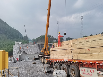中南神箭·案例|海東市某高速公路高架橋項目使用我司工地建筑木方