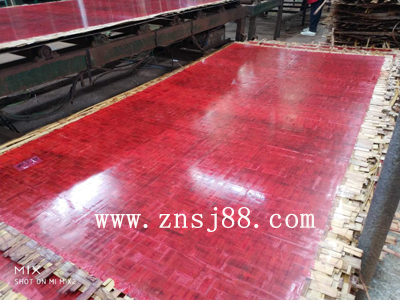 中南神箭剛壓出來的竹膠板 中南神箭剛壓出來的竹膠板