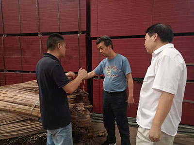 田總來竹膠板工廠考察 田總來竹膠板工廠考察
